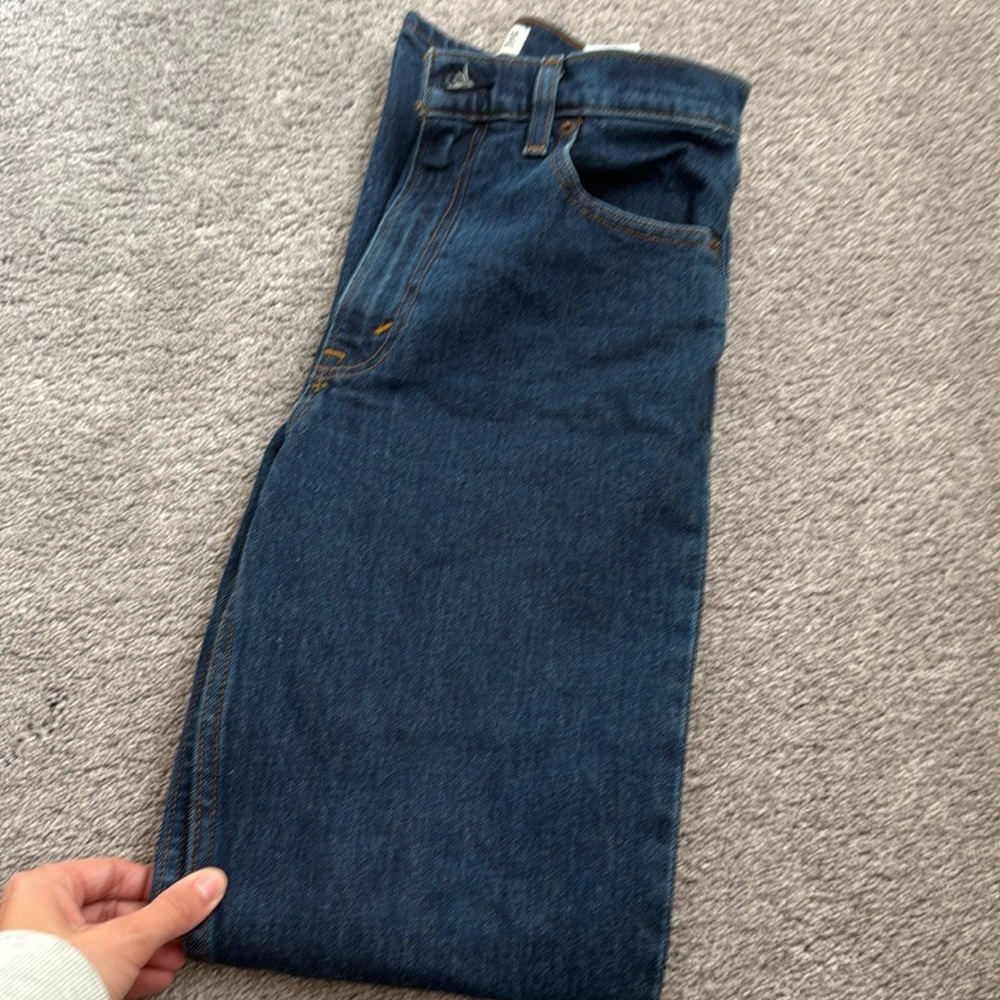 Abercrombie & Fitch women’s Dark Blue Relaxed Jeans